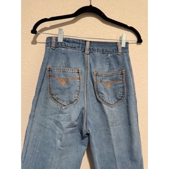 CIA Vintage Light Wash Denim Jeans Straight leg Women High Rise sz 25 waist 0 2? - Picture 9 of 9